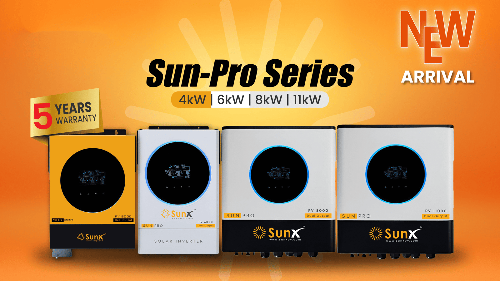 Sun-Pro Series Solar Inverters
